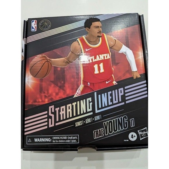 Trae Young Starting Lineup NBA Series 1 Action Figure 6-inch Atlanta Hawks - Picture 2 of 5